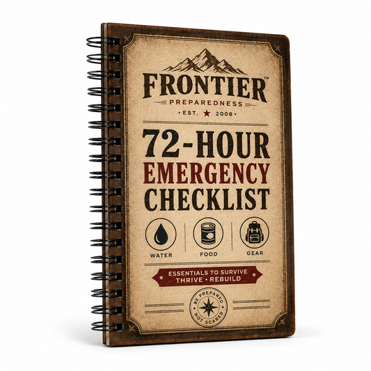 72-Hour Emergency Checklist